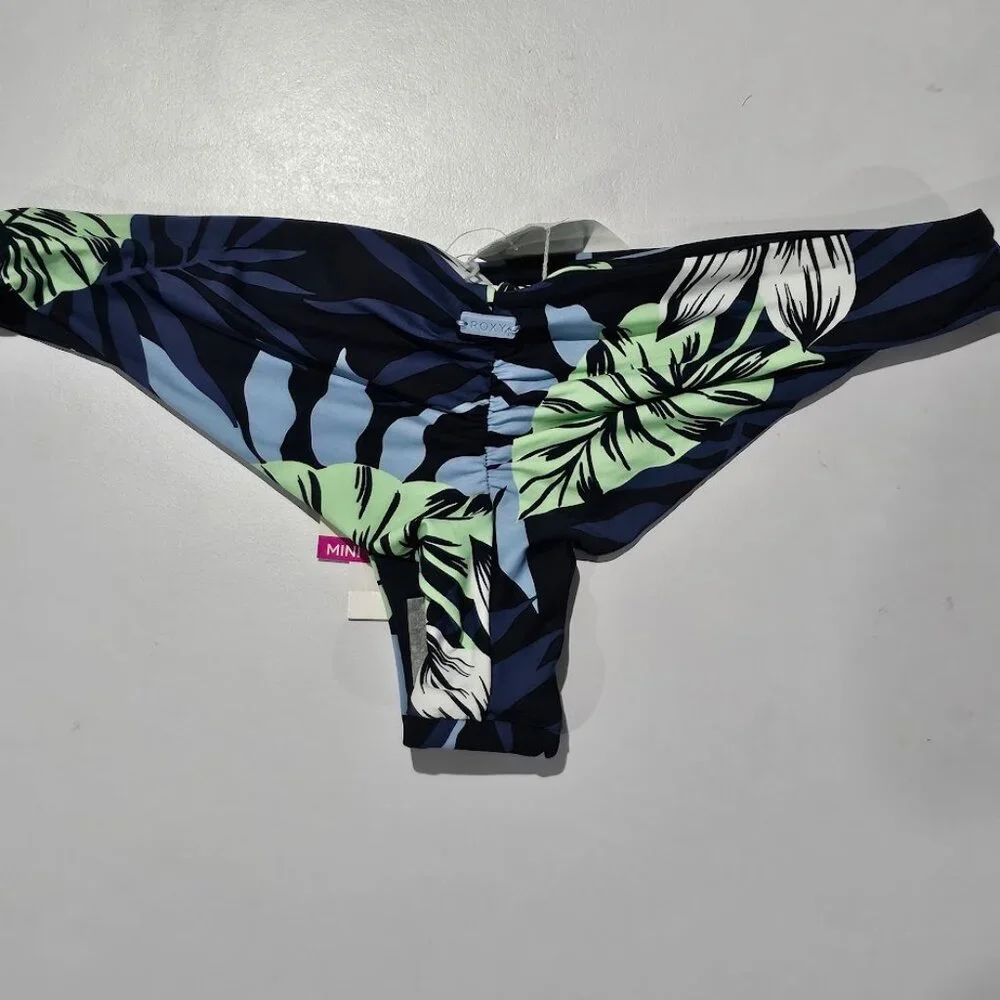 Roxy Juniors Blue Beach Classics Cheeky Bottoms - Picture 6 of 11